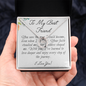 To My Best Friend