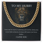 To My Hubby Necklace