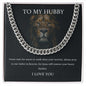 To My Hubby Necklace