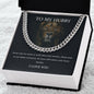 To My Hubby Necklace