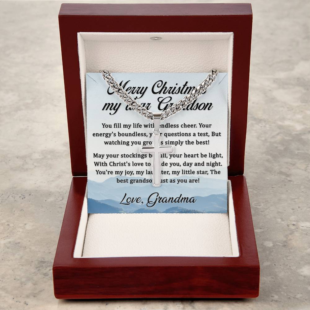 Merry Christmas my dear Grandson