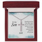 To Our Son necklace