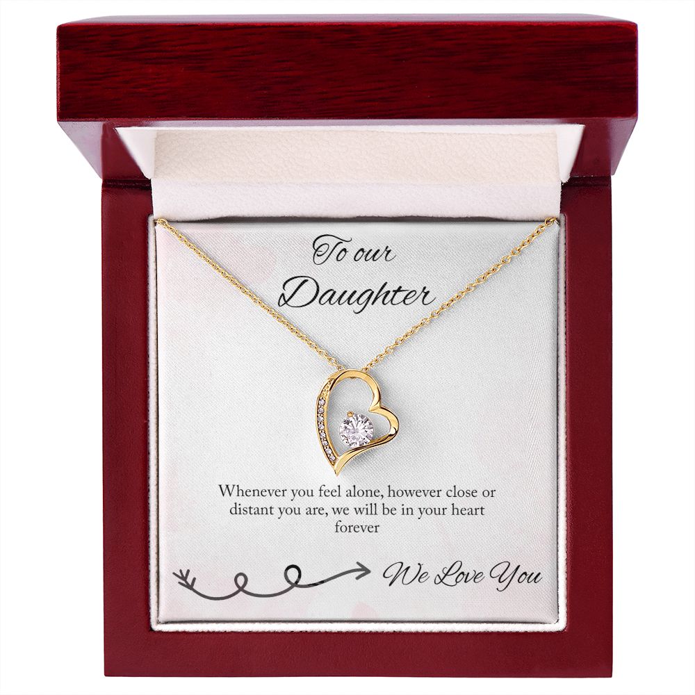 To Our Daughter necklace