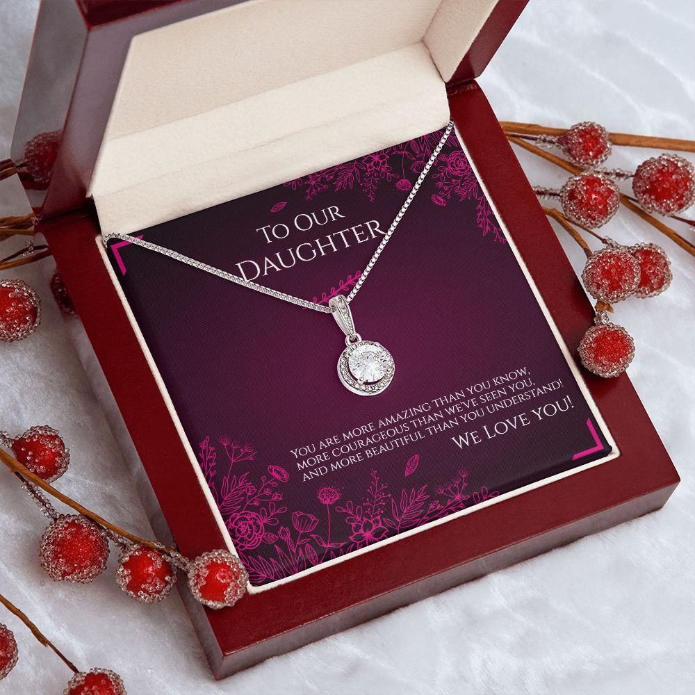 To Our Daughter necklace