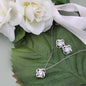 To My Wife necklace & earring set