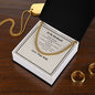To My Husband necklace