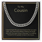 To My Cousin