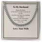 To My Husband necklace