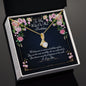 To My Wife On Her Birthday necklace