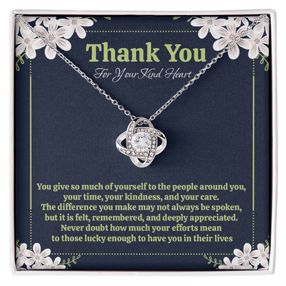 Thank You For Your Kind Heart