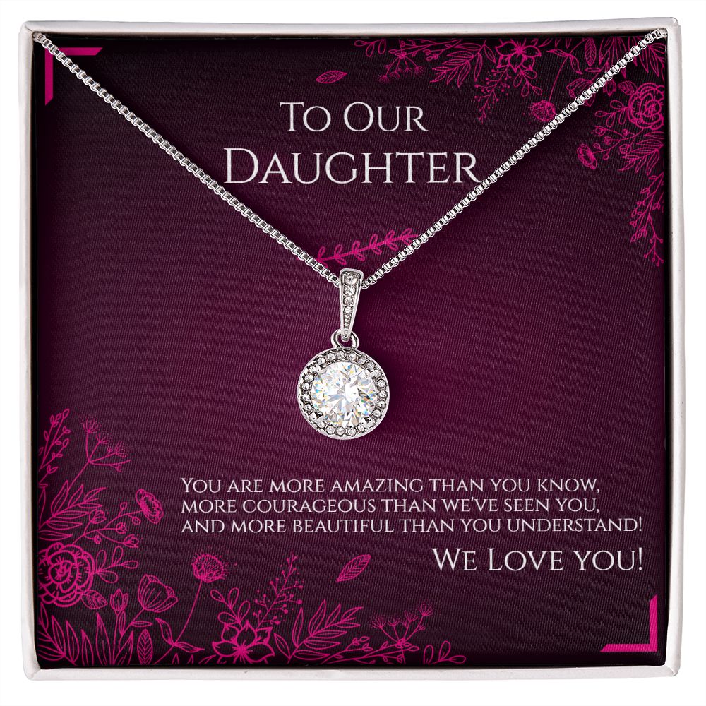 To Our Daughter necklace