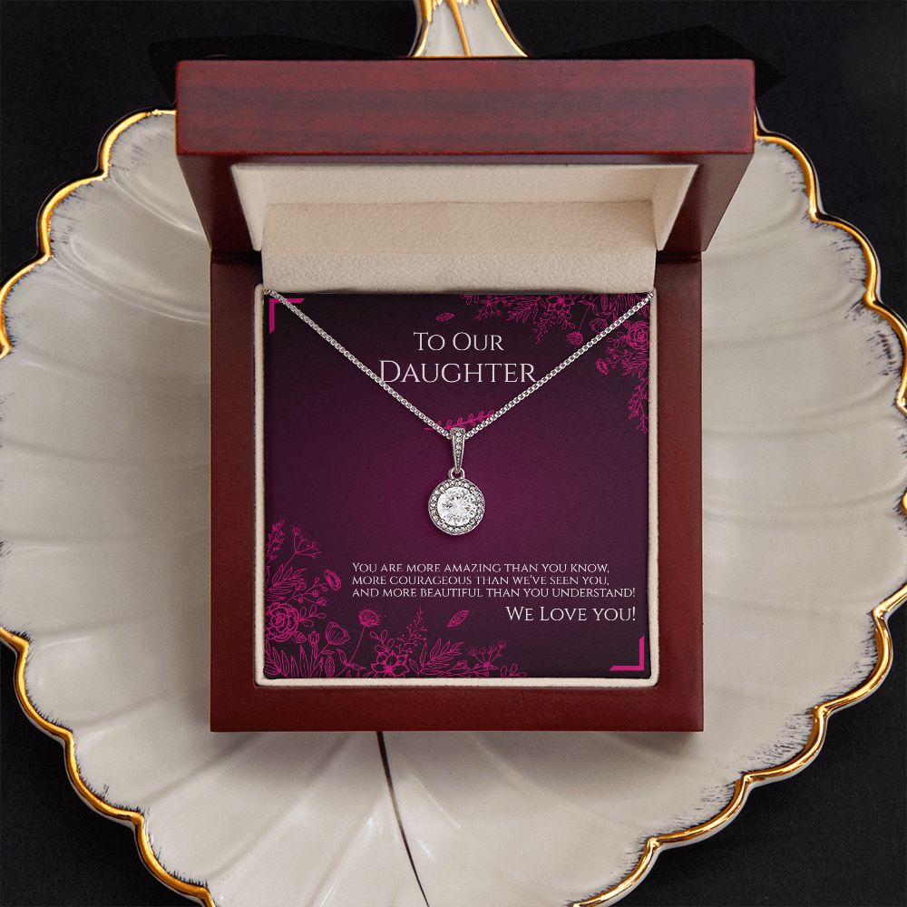 To Our Daughter necklace
