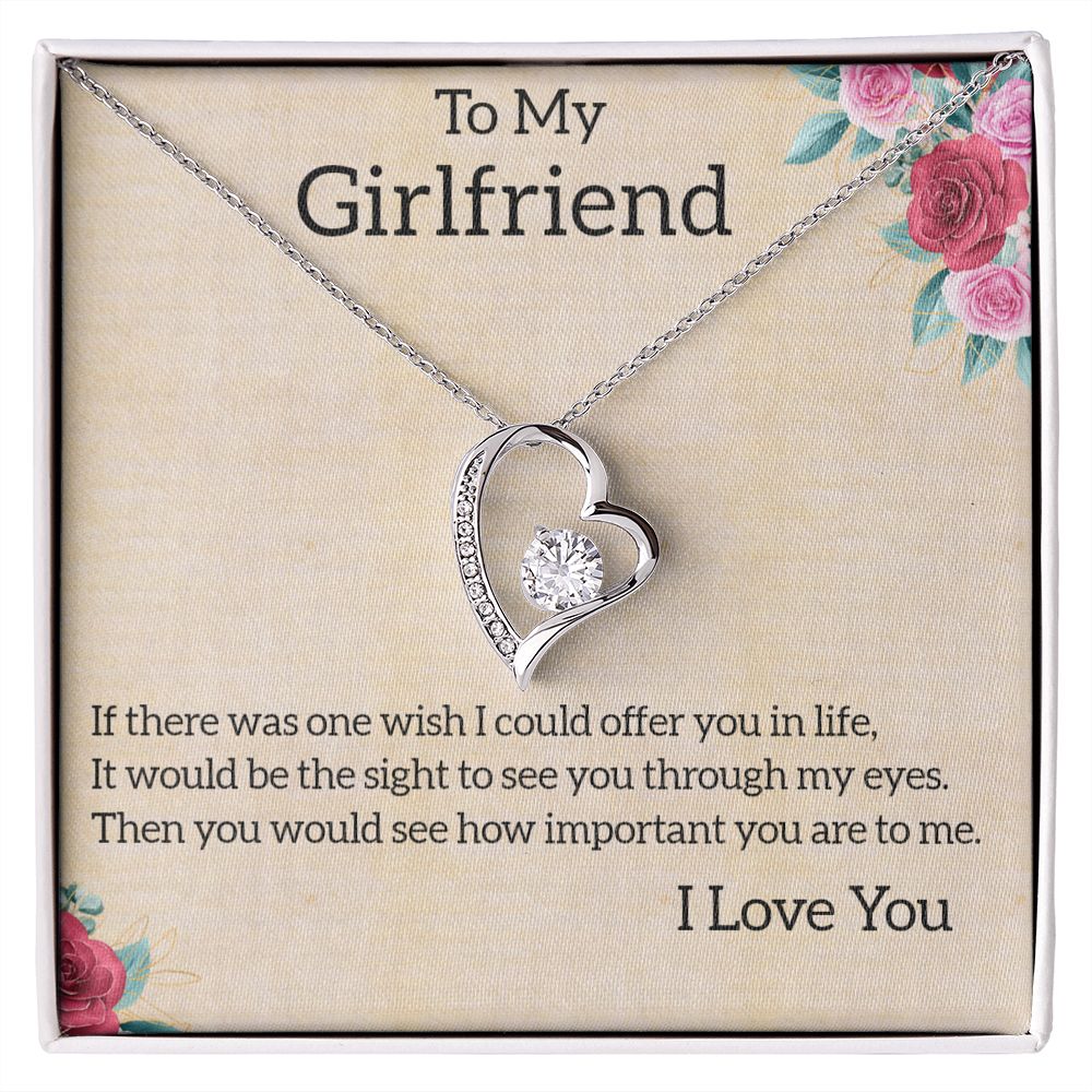 To My Girlfriend necklace