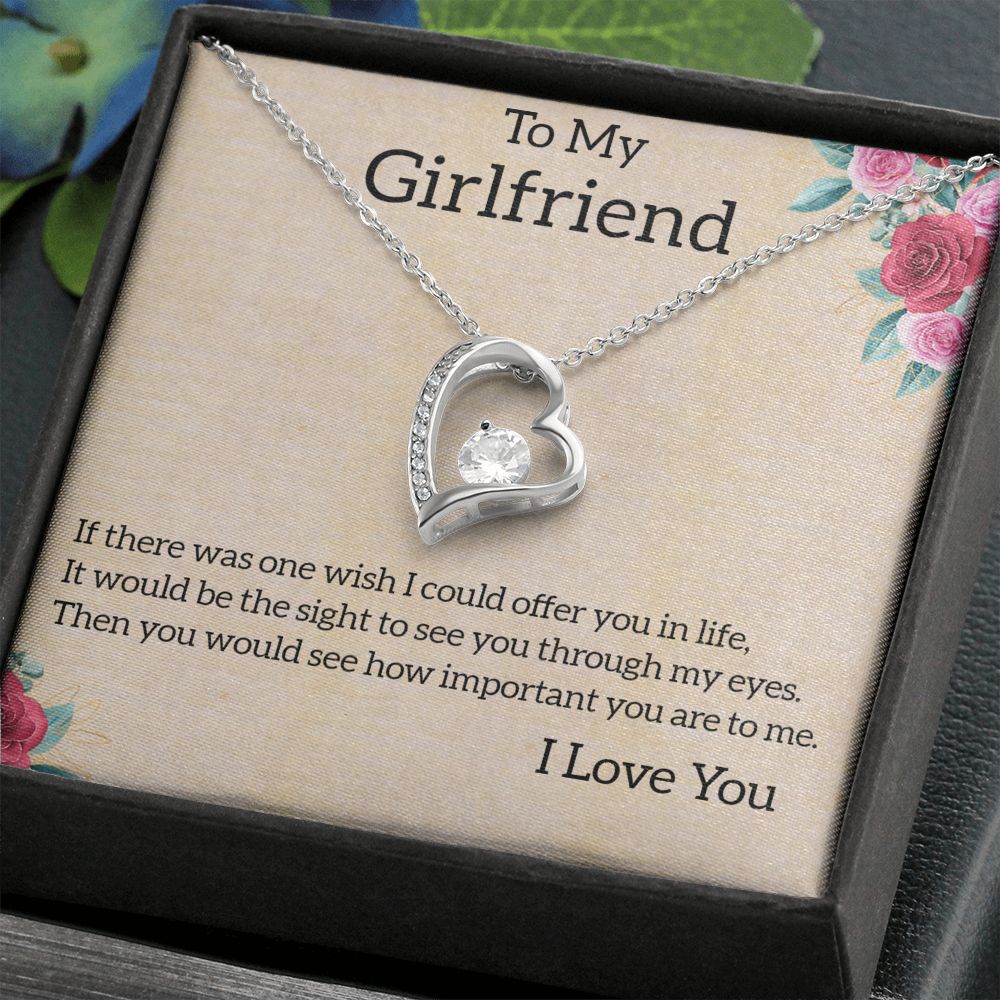 To My Girlfriend necklace
