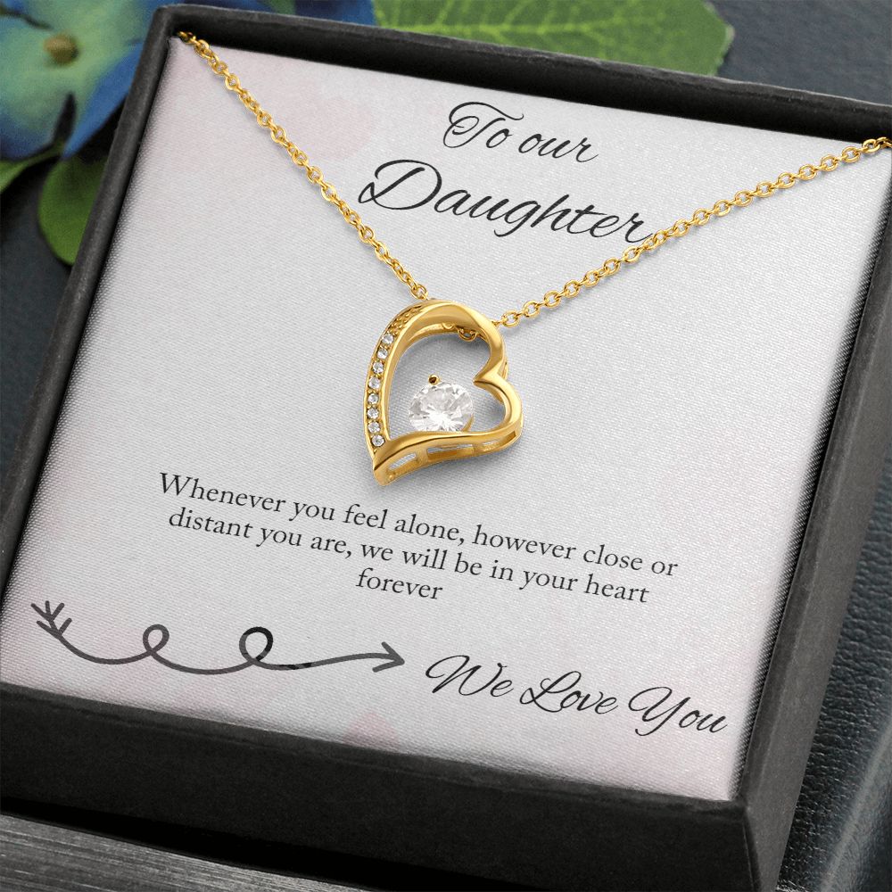 To Our Daughter necklace